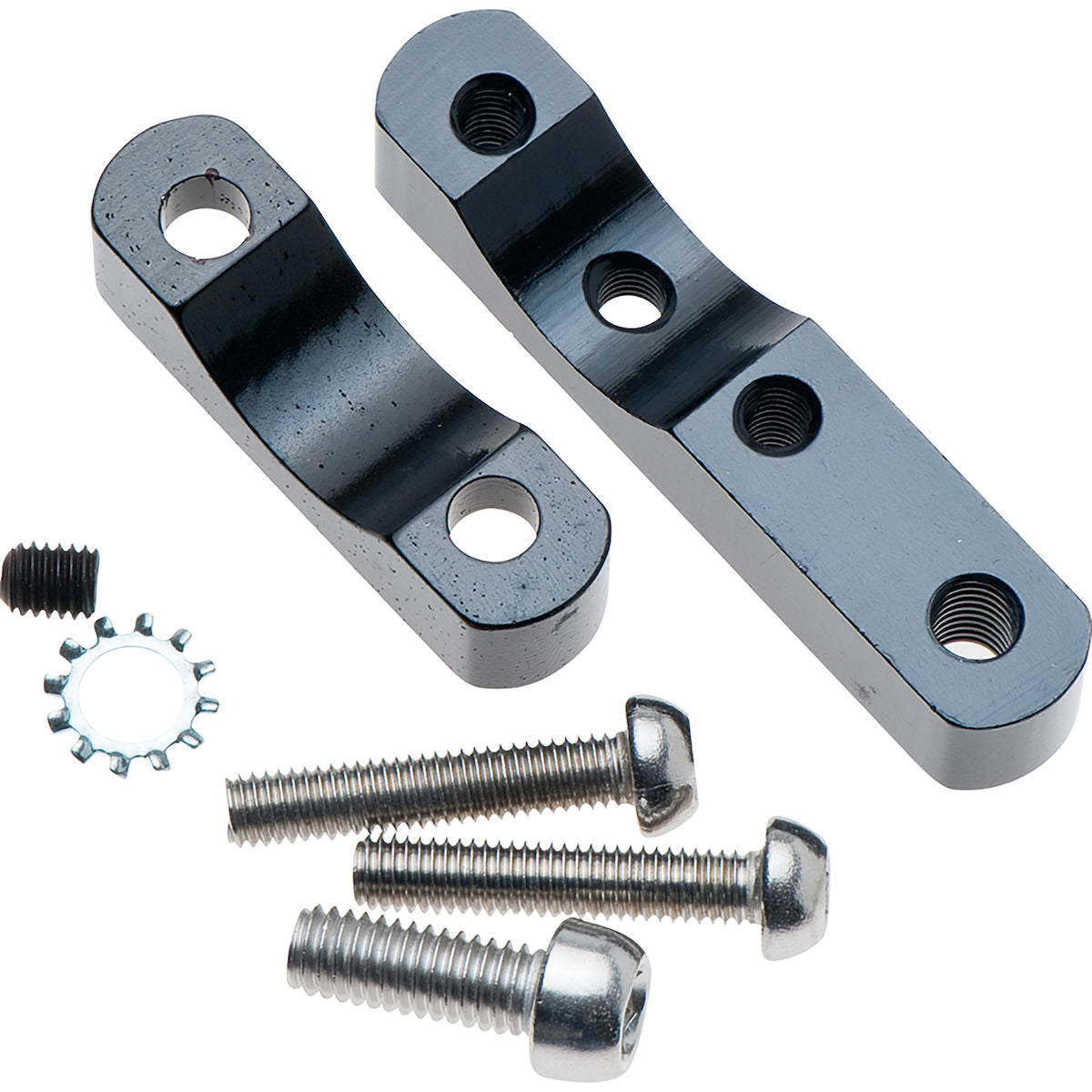 PROCRAFT Dynamohalter für Hinterbaustrebe in Aluminium Schwarz