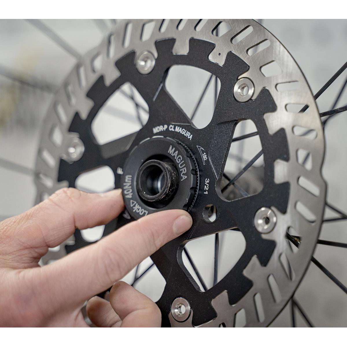 MAGURA Bremsscheibe eSTOP "MDR-P" für "Center-Lock"-Steckachse in 180mm / 203mm Durchmesser