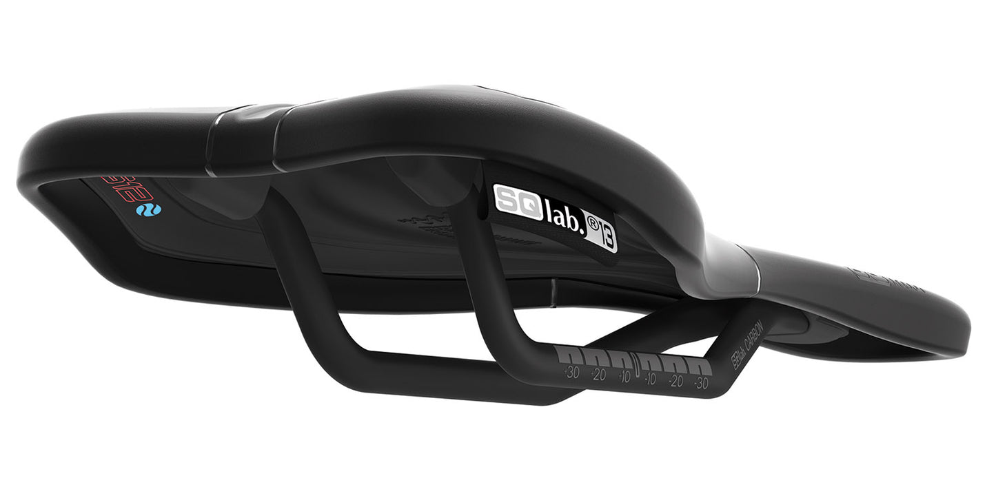 SQlab Sattel "Modell 612 ERGOWAVE Carbon" für ROAD & MTB RACE - Original