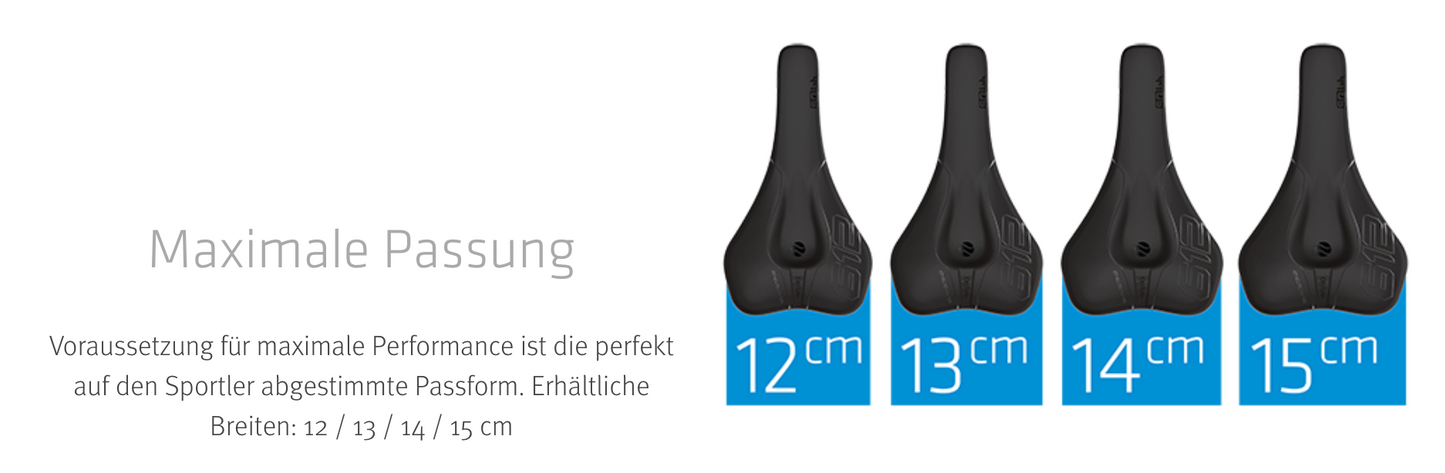 SQlab Sattel "Modell 612 ERGOWAVE Carbon" für ROAD & MTB RACE - Original
