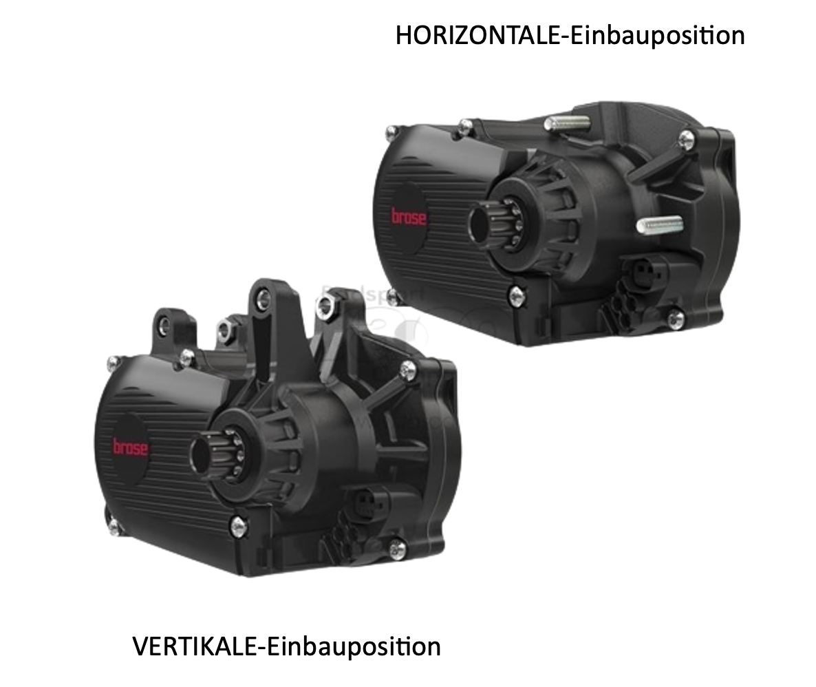 BROSE E-Bike Befestigungssatz für "Drive Unit" (Motoreinheit) für Aluminium- oder Magnesium-Gehäuse - Original