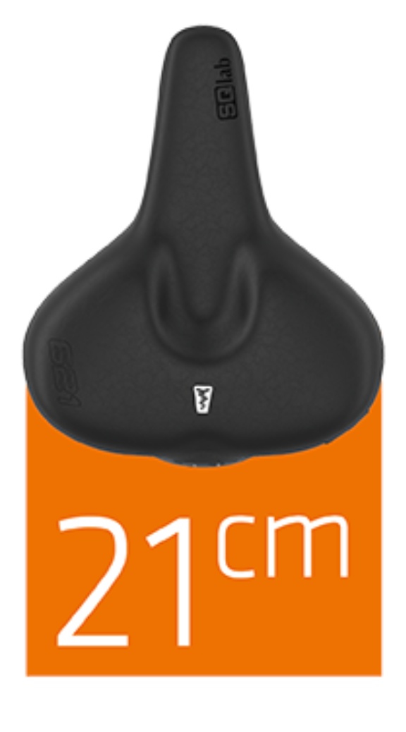 SQlab Sattel "Modell 621 M-D active" für CITY - Original