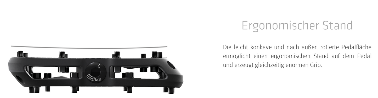 SQlab Pedale "50x" für MTB Gravity & E-Performance in versch. Achslängen - Original
