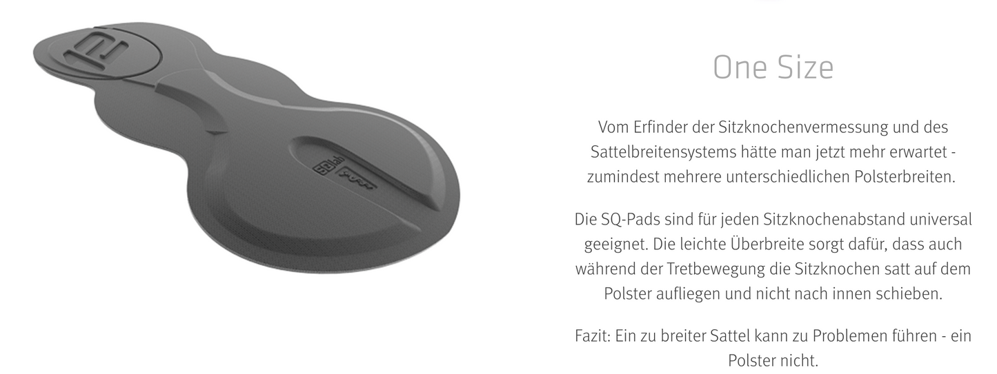 SQlab SQ-Short "ONE12" DIE BIB-Short für Road & MTB Race mit Sitzpolster in Größen XS bis XXL in Unisex Schwarz/Weiß