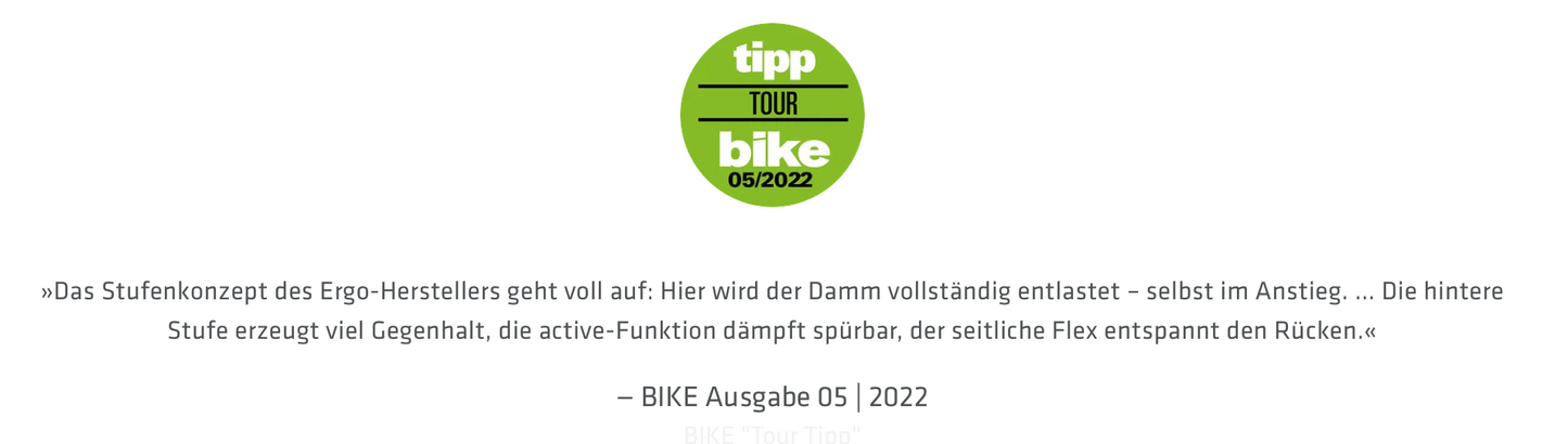 SQlab Sattel "611 ERGOWAVE active 2.1" ideal für MTB Trail + Down Country in 13cm bis 16cm - Original