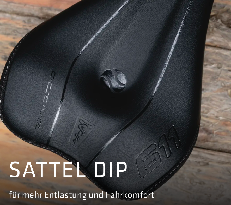 SQlab Sattel "611 ERGOWAVE active 2.1" ideal für MTB Trail + Down Country in 13cm bis 16cm - Original