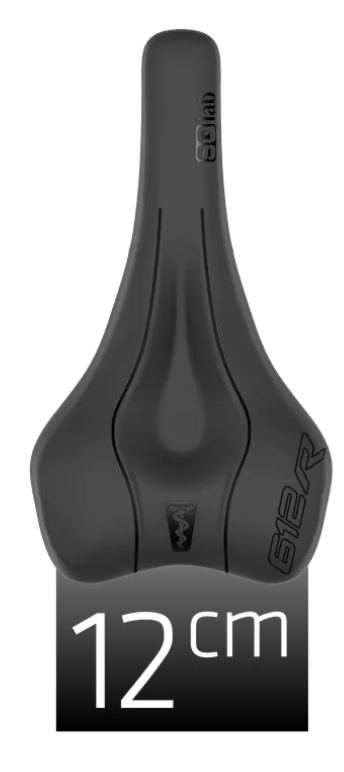 SQlab Sattel "612 ERGOWAVE R" für ROAD RACE + TRIA - Kürzer + Taillier in 12 bis 15cm - Original