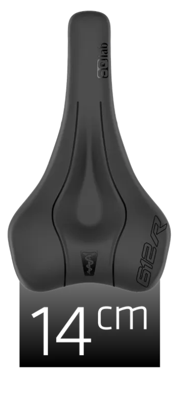SQlab Sattel "612 ERGOWAVE R" für ROAD RACE + TRIA - Kürzer + Taillier in 12 bis 15cm - Original