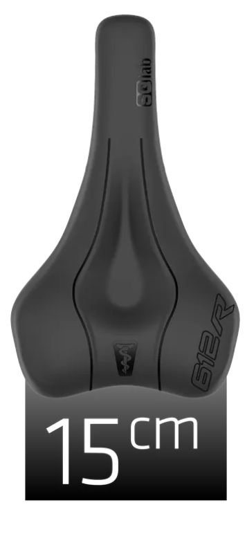 SQlab Sattel "612 ERGOWAVE R" für ROAD RACE + TRIA - Kürzer + Taillier in 12 bis 15cm - Original