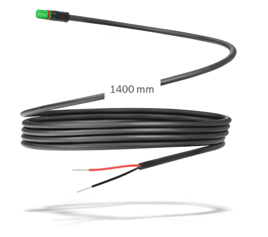 BOSCH E-Bike Kabel für Stromversorgung 3rd Party "LPP" (BCH3370) - 200mm oder 1.400mm Länge