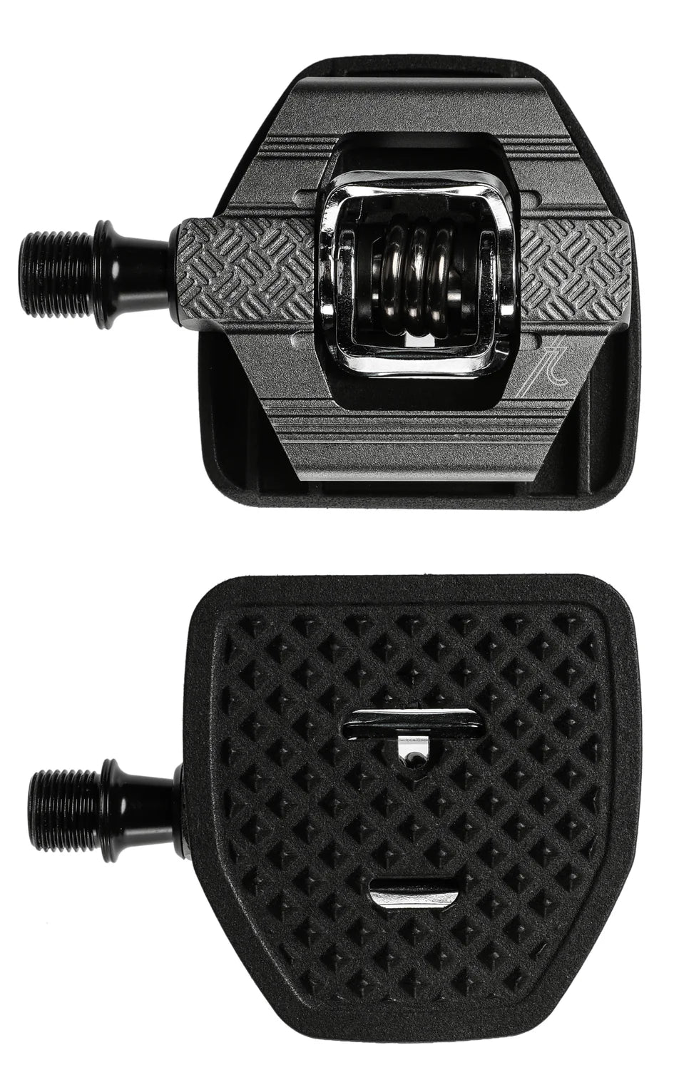 PEDAL PLATE 2.0 Pedaladapter für Klickpedale - Version für MTB-Systempedale von Crankbrothers Eggbeater - Original