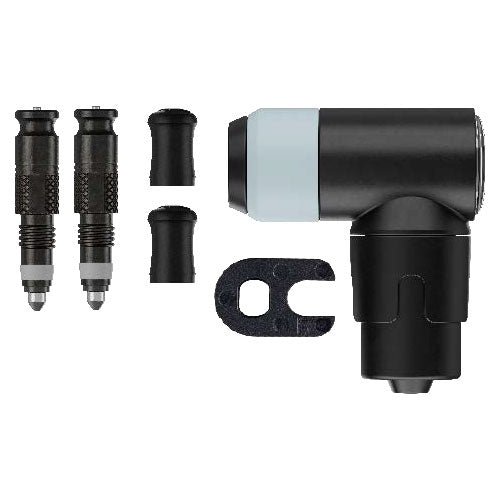 SCHWALBE "Clik Valve" Conversion-Set für SV Ventile - Als Ventilsatz- mit Pumpenkopf-Adapter oder mit Pumpenkopf