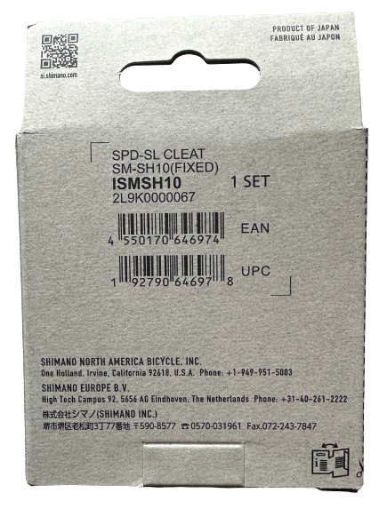 SHIMANO SPD-SL Schuhplatten für Rennrad-Pedale - SM-SH10 (Rot) oder SM-SH11 (Gelb) oder SM-SH12 (Blau) - Satz - Original