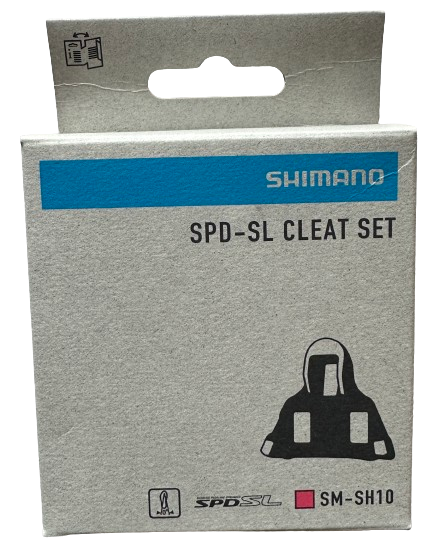 SHIMANO SPD-SL Schuhplatten für Rennrad-Pedale - SM-SH10 (Rot) oder SM-SH11 (Gelb) oder SM-SH12 (Blau) - Satz - Original