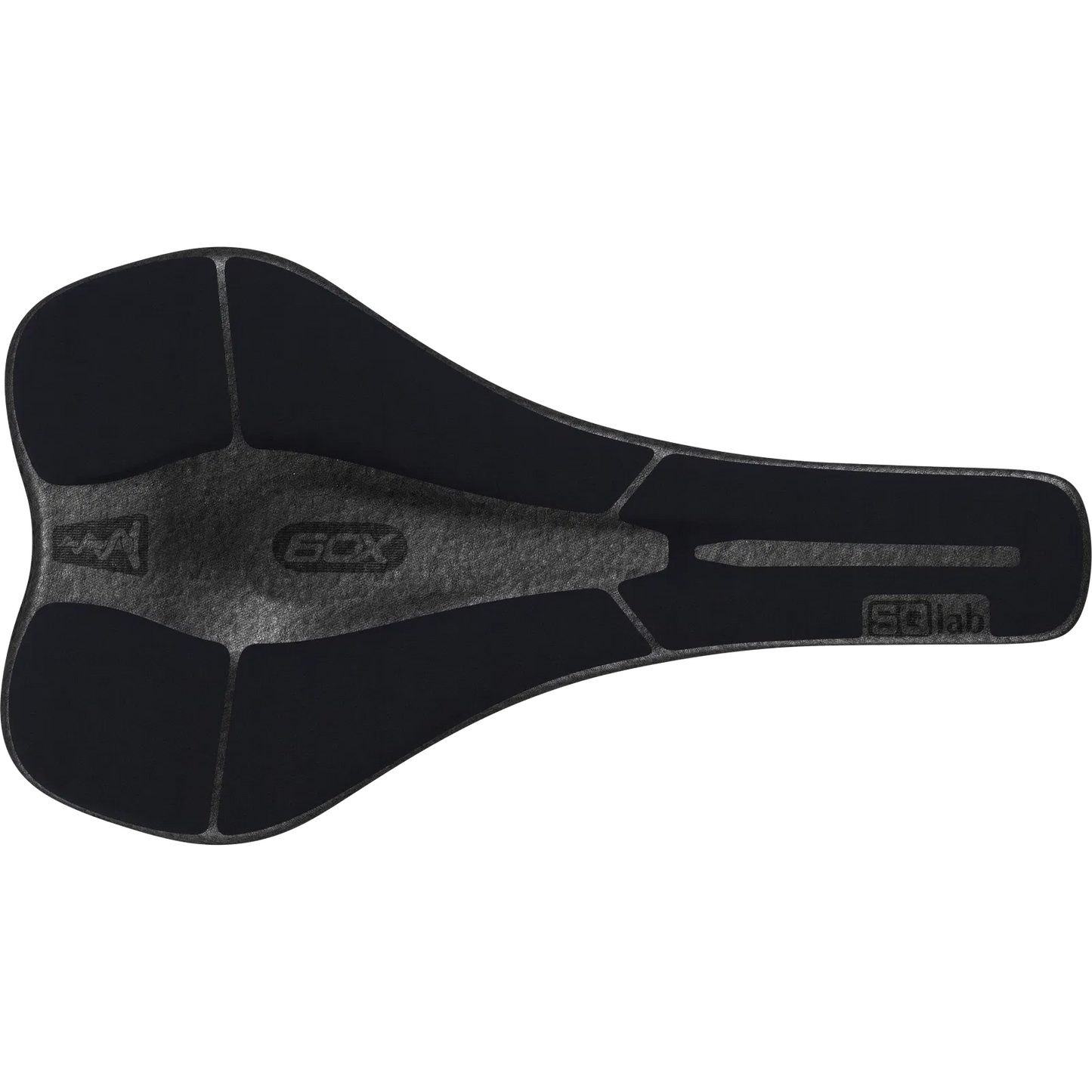 SQlab Sattel "60X ClipOn Infinergy ERGOWAVE active 2.1" ideal für MTB All Mountain & Enduro & Gravel in 13 bis 17cm