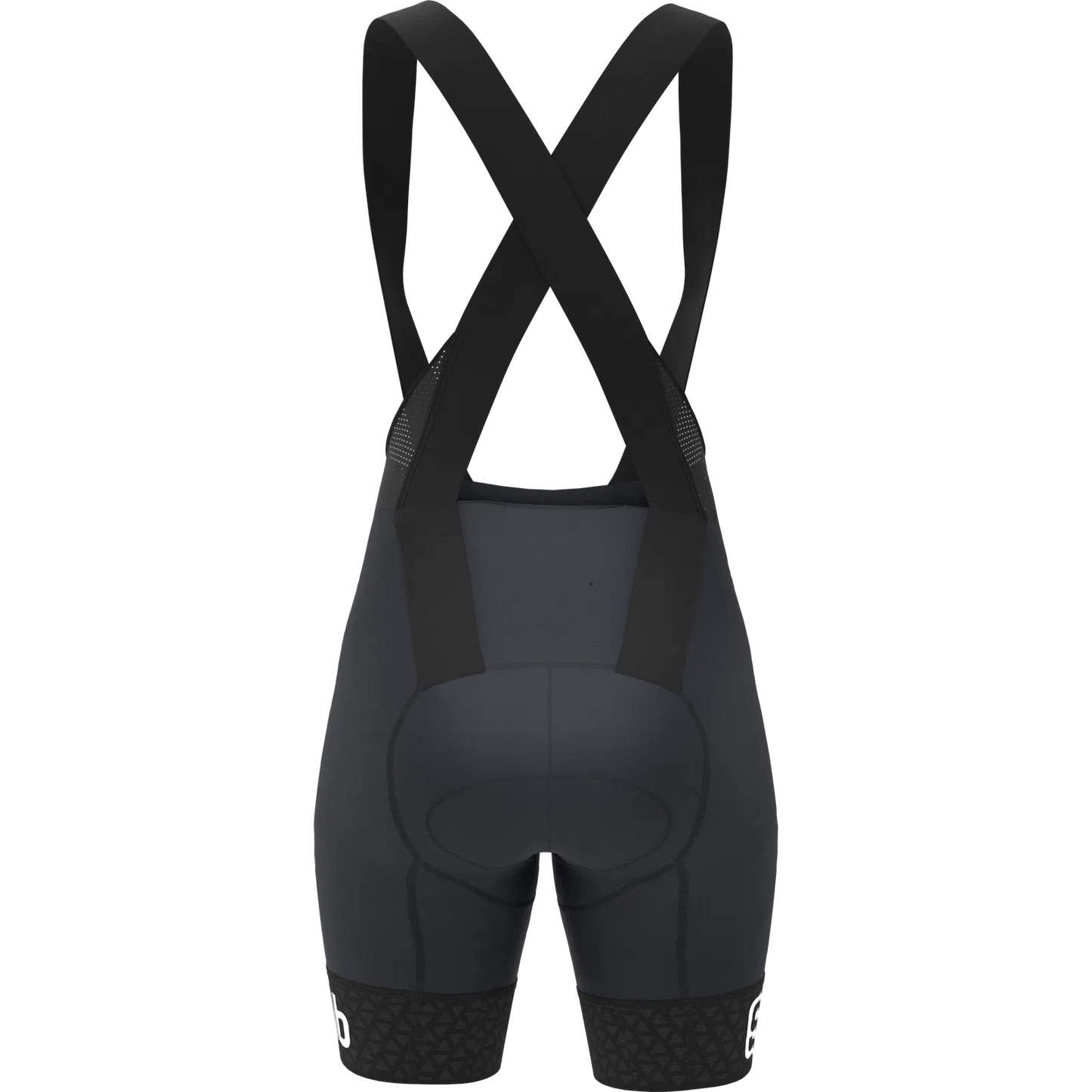 SQlab SQ-Short "ONE12" WOMEN "DIE" BIB-Short für Road & MTB Race mit Sitzpolster in Größen XS bis XXL in Schwarz