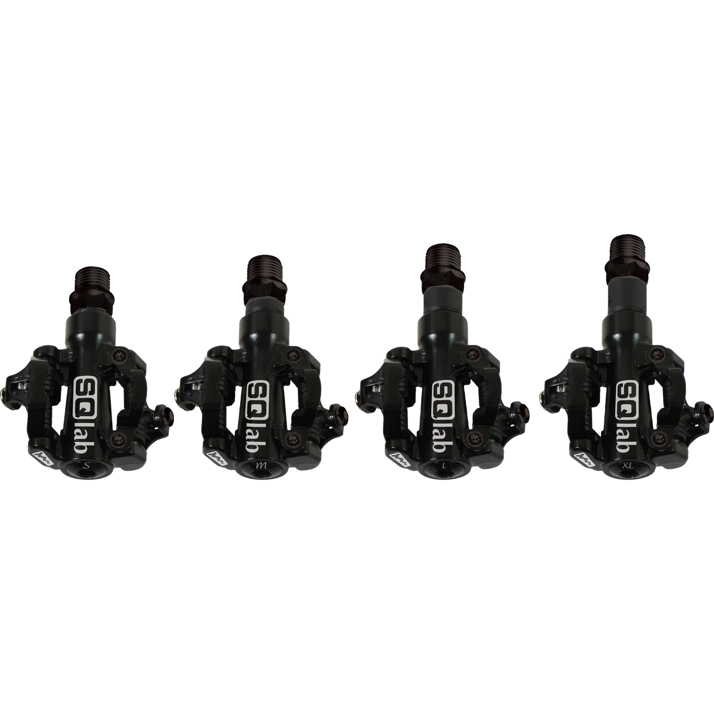 SQlab MTB-Klickpedale Modell "511" SPD in -5mm / 0mm / +8mm / +15mm Achslängen - Original
