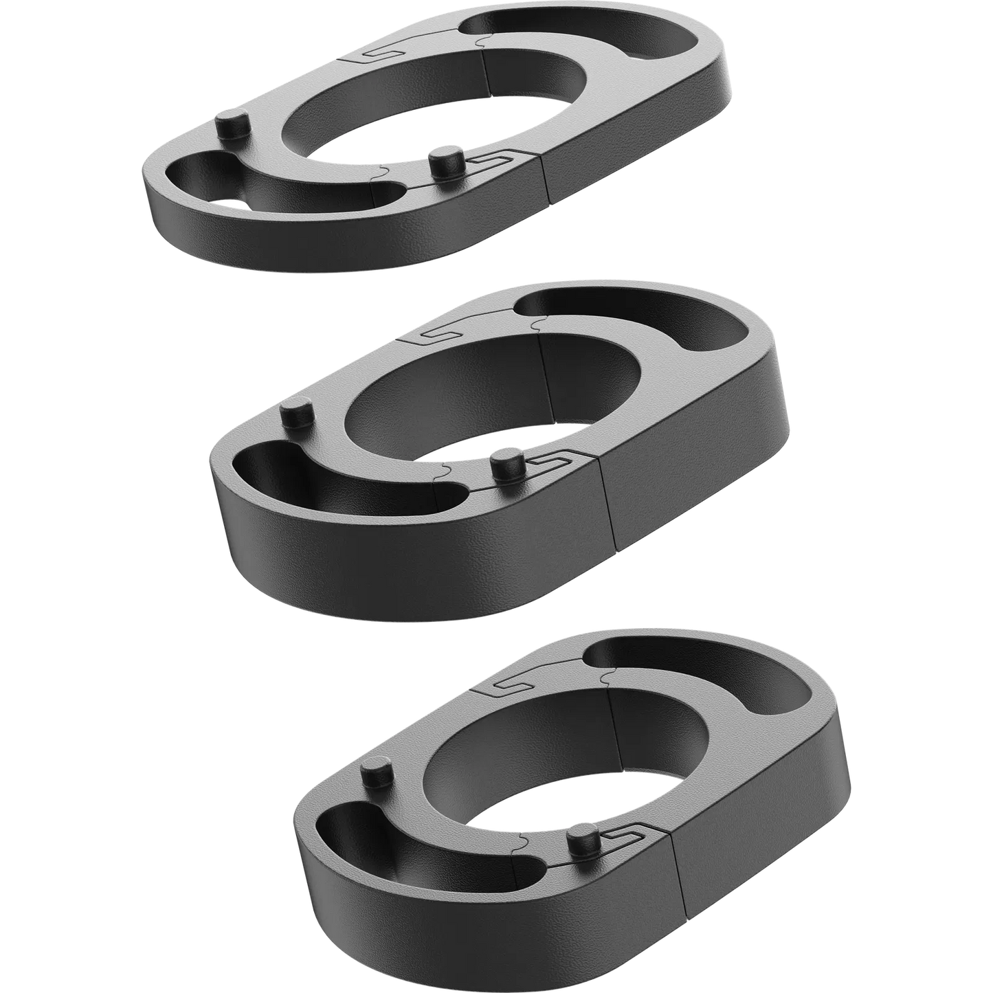 SQlab Spacer Set für Rennradvorbau Modell 812R - Kunststoff - 1 x 5mm + 2 x 10mm