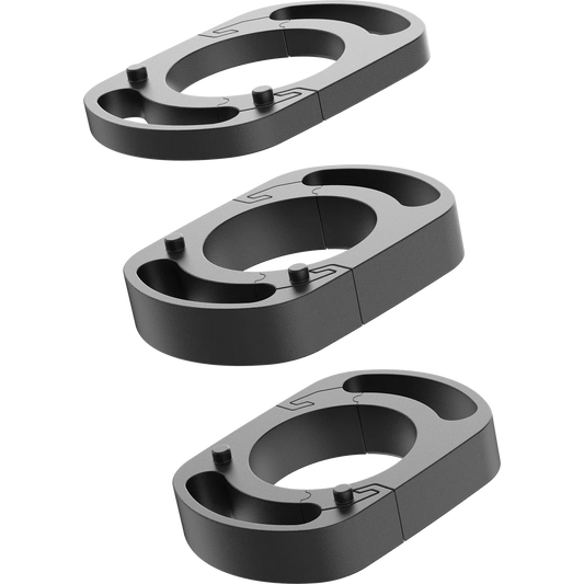 SQlab Spacer Set für Rennradvorbau Modell 812R - Kunststoff - 1 x 5mm + 2 x 10mm