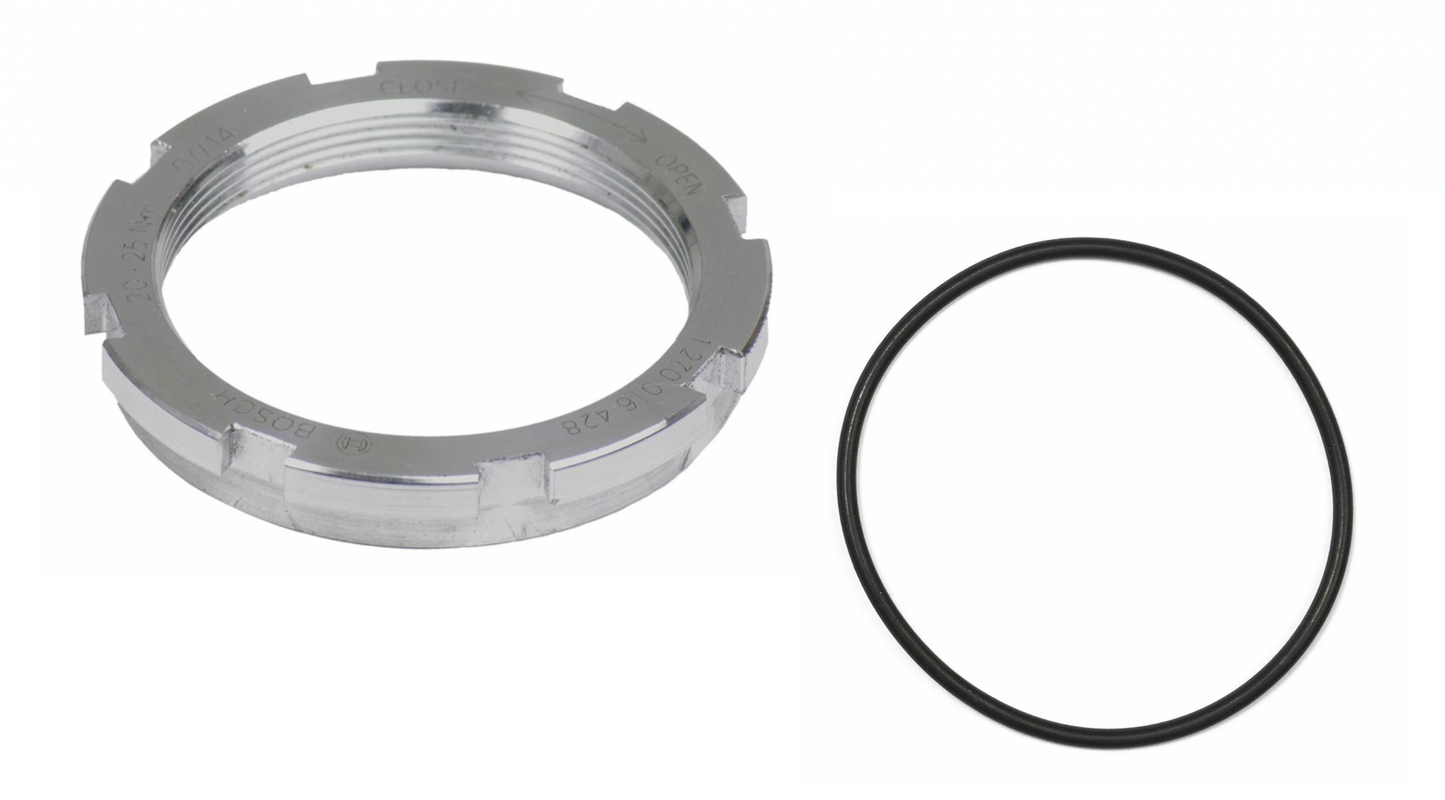BOSCH E-Bike Lockring für verschiedene Motor-Generationen zum Teil mit O-Ringe - Original