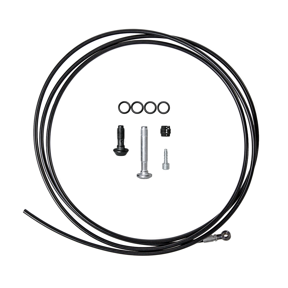 MAGURA Hydraulikleitung Disctube für "MT4" bis "MT TRAIL SL" mit 90° Abgang in 2500mm Länge - Original > 2702632