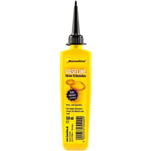 HANSELINE Vaseline 50ml Tube ideal als Chromschutz oder Korrosionsschutzfett