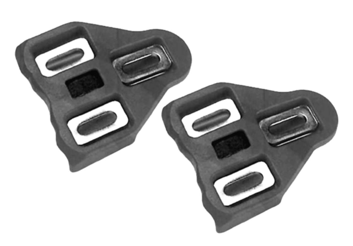 ASISTA Pedal-Schuplatten Set für LOOK-Pedale "DELTA" mit 9° oder 0° Bewegungsfreiheit