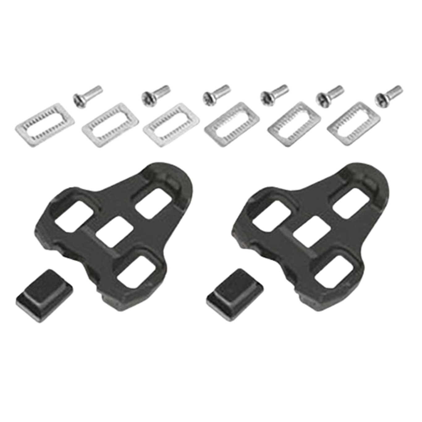 ASISTA Pedal-Schuplatten Set für LOOK-Pedal "KEO" mit 9°, 7°, 4,5° oder 0° Bewegungsfreiheit