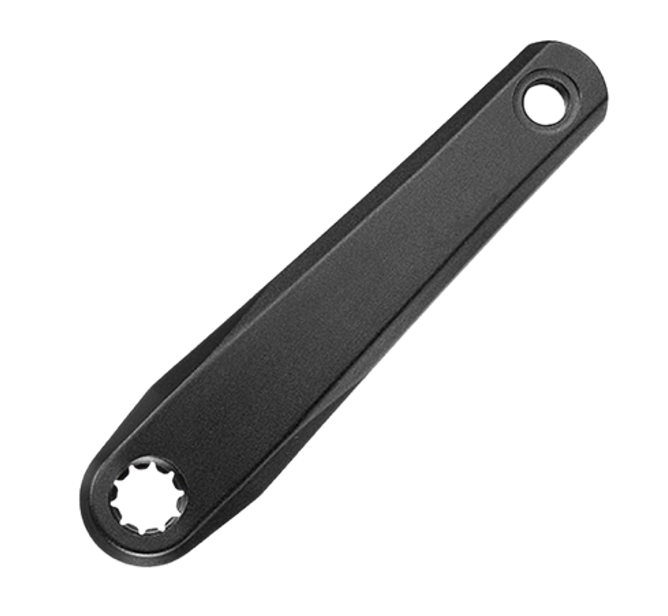 SAMOX E-Bike Kurbel "Shape 2" passend für BOSCH 1. + 2. + 4. + 5. Generation sowie BROSE E-Bike Antriebe - 170mm, ISIS Q16, 13mm Offset aus Aluminium