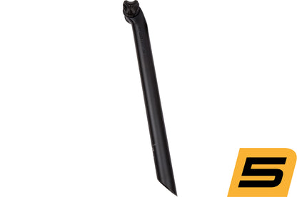 ERGOTEC Sattelstütze "Viper" mit 0 / 10 / 20 / 30mm Offset (Kröpfung) und 27,2 / 30,9 / 31,6 / 34,9 Ø - Alu schwarz