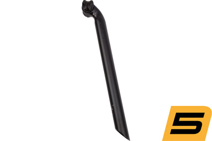 ERGOTEC Sattelstütze "Viper" mit 0 / 10 / 20 / 30mm Offset (Kröpfung) und 27,2 / 30,9 / 31,6 / 34,9 Ø - Alu schwarz