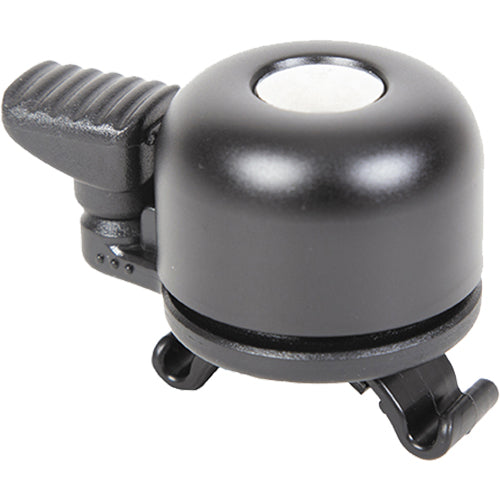 Mounty Billy Flex Fahrradglocke – ultraleicht, sehr laut, 360° Klöppel, Ø 22,2–31,8 mm