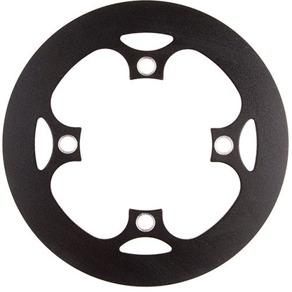 SAMOX Kettenschutzscheibe 104 mm für E-Bike-Kettenblätter – Aluminium, schwarz, 32–46 Zähne