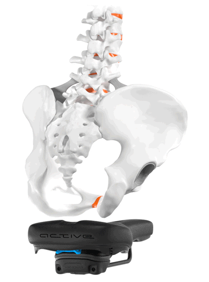 SQlab 602 ERGOLUX® active 2.1 – Trekking-Sattel mit 75 % Entlastung & Active Comfort Switch