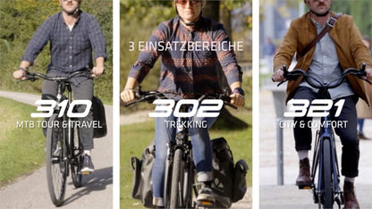 SQlab 302 3.0 Trekking Lenker – ergonomisch, 35 mm Rise, 24° Back-, 15° Downsweep