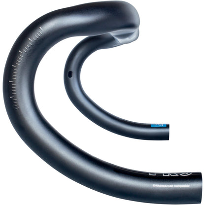 PRO Vibe Road Kompakt Lenker – Oversized Rennradlenker aus AL-6066 mit interner Zugführung | 31,8 mm