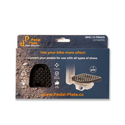 Pedal Plates Adapter für Shimano SPD-MTB – Klickpedale flexibel als Flatpedale nutzen