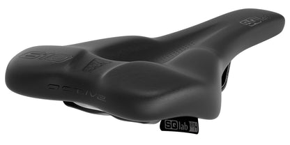 SQlab 610 ERGOLUX® active 2.1 – Komfortsattel für MTB-Tour & Trekking mit Active-Technologie