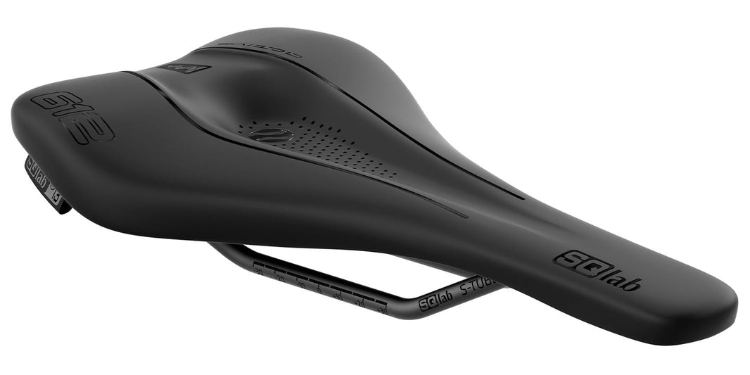 SQlab 612 ERGOWAVE® active 2.1 – Race-Sattel für Rennrad & MTB mit Active-Technologie