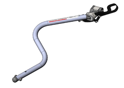 BUNDEL-Angebot > CROOZER Anhänger-Deichsel mit "Click & Crooz"-System inkl. passender Kupplung für KID + KID Plus, Vaaya, Keeke, Dog, Enna, Mikke und Tammo