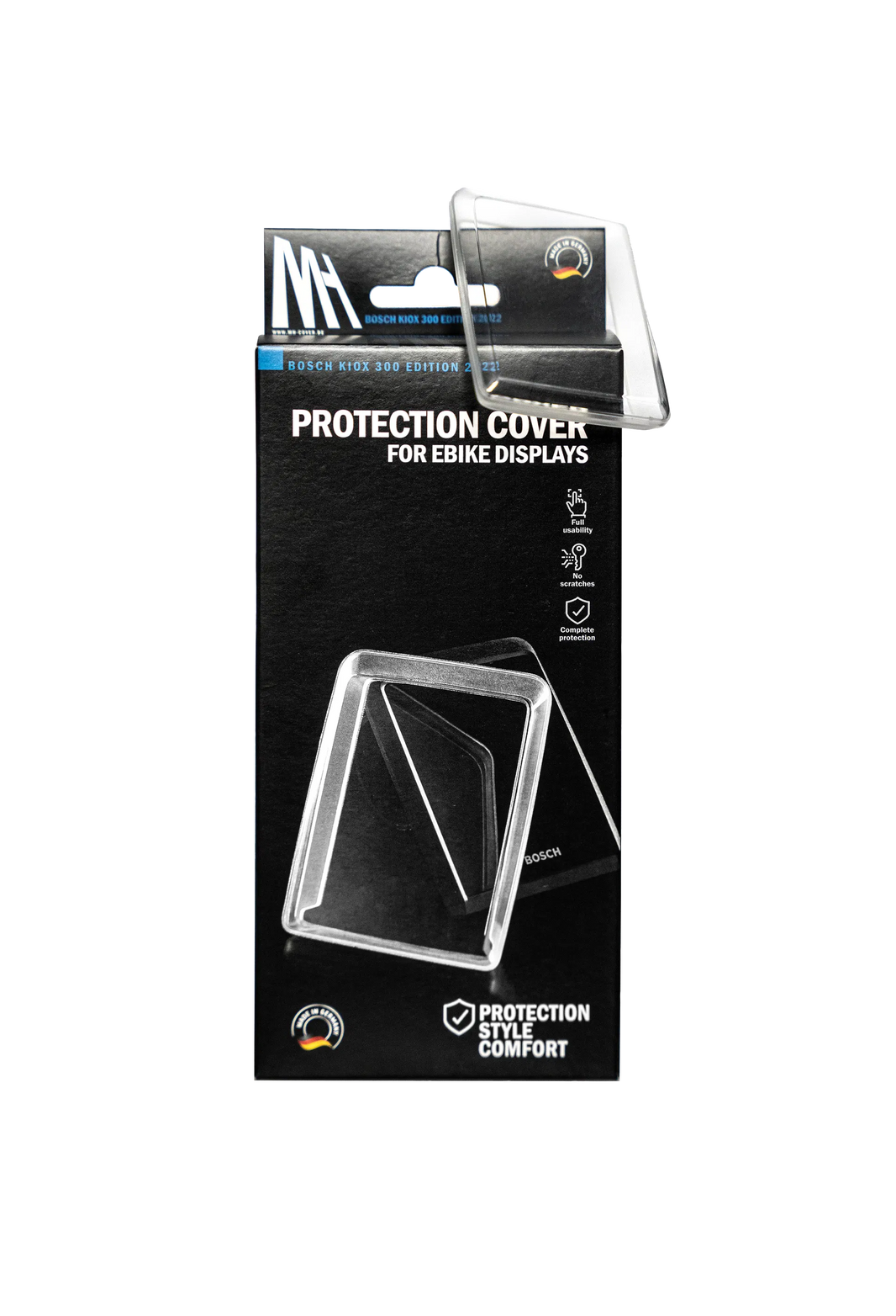 MH Display-Cover für BOSCH Kiox 300 (BHU3600) – TPU-Schutz mit Scheibe, transparent