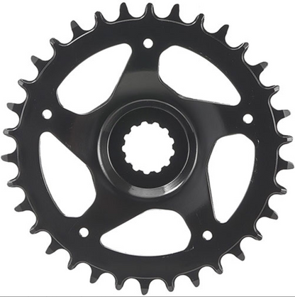 SAMOX NARROW-WIDE Kettenblatt Direct Mount für BOSCH E-Bike Gen3 – Stahl, schwarz, 50 mm