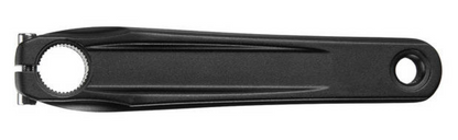 SAMOX E-Bike Kurbel 13 mm Offset für SHIMANO E6100/E7000/E8000 – 175 mm, Aluminium, schwarz