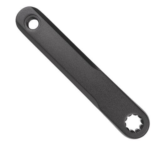 SAMOX ISIS E-Bike Kurbel Shape 1 Q16 – 13 mm Offset für BOSCH & BROSE, 170 mm, schwarz