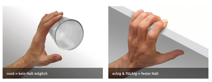 SQlab 710 Fahrradgriffe – ergonomisch mit Entlastungsflügel, Ergobar, S/M/L, Trekking & MTB