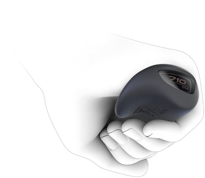 SQlab 710 Fahrradgriffe – ergonomisch mit Entlastungsflügel, Ergobar, S/M/L, Trekking & MTB