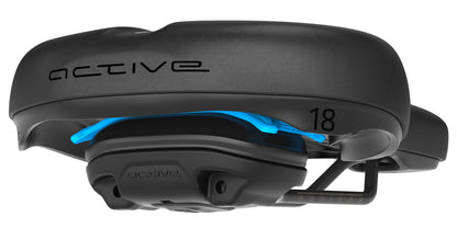 SQlab 621 M-D® active 2.1 – City-Komfortsattel mit 85 % Entlastung & Active Comfort Switch