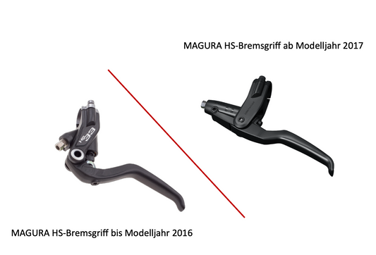 MAGURA Bremsgriff für HS11 Hydraulik-Bremsen - rechts/links verwendbar - Version "bis 2016" oder "ab 2017" - Original