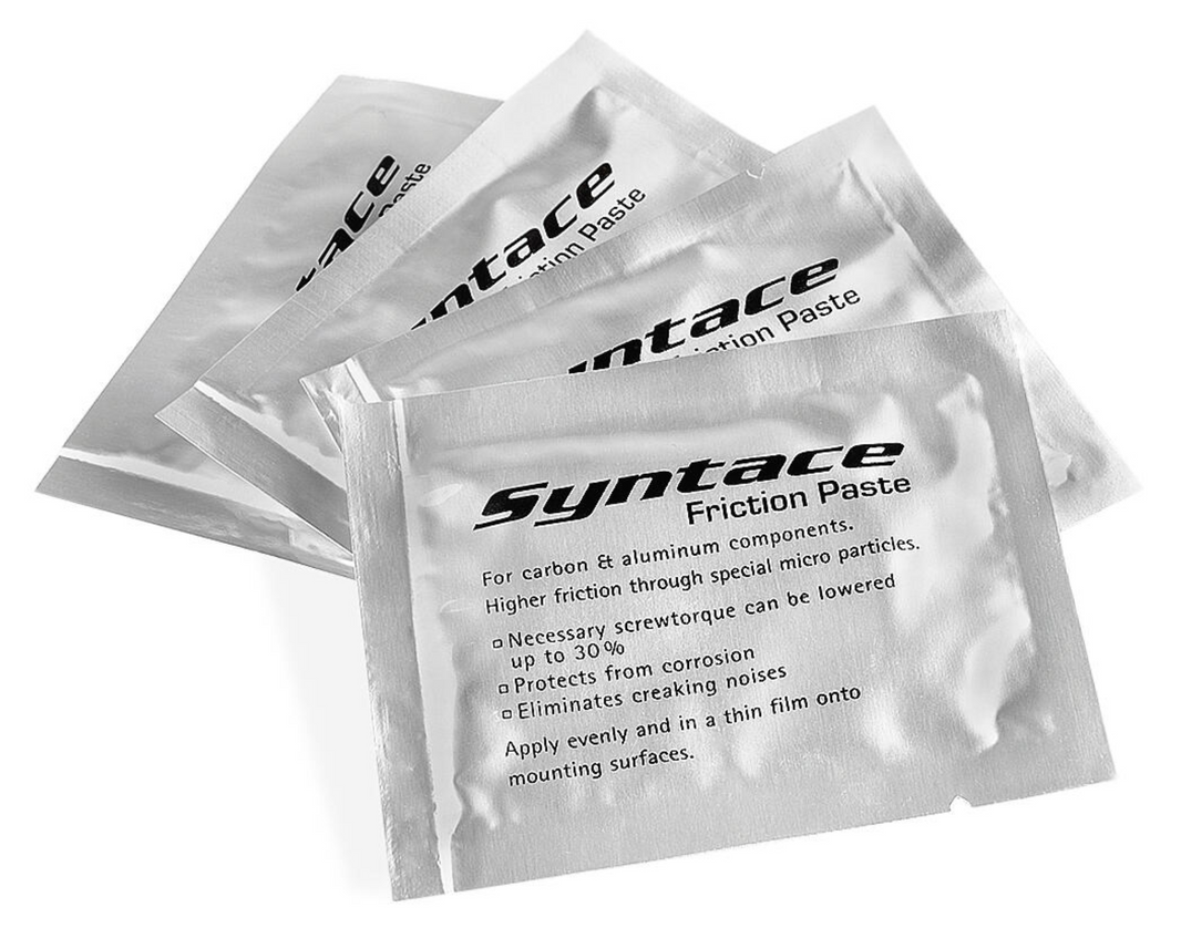 Syntace Montagepaste Dynamic Carbon Paste Carbon & Alu – Montagepaste zur Drehmomentreduzierung und Geräuschvermeidung