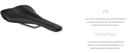 SQlab 614 ERGOWAVE® active 2.1 – Gravel-Sattel mit Active-Technologie, Komfort & Beinfreiheit